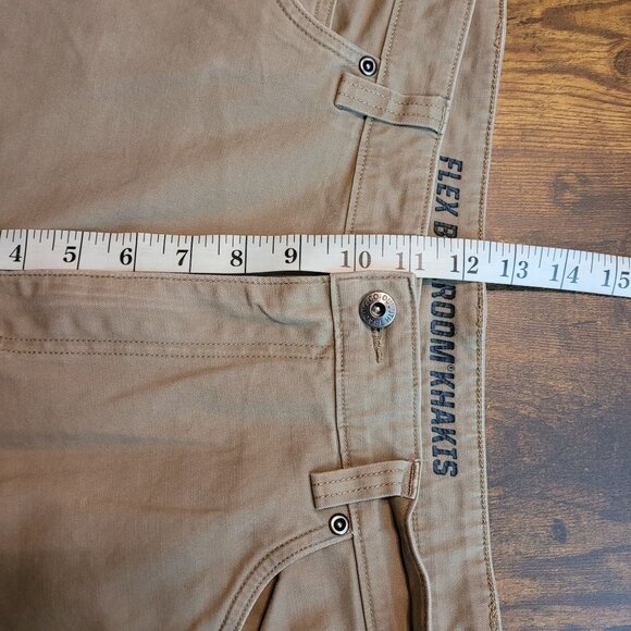 Duluth Trading Co Khakis Mens 40x32 Measures 40x31 Flex Ballroom Relaxed Fit - Picture 10 of 12